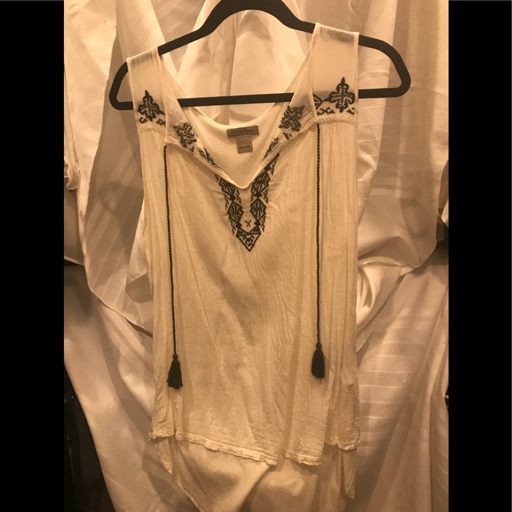 Lucky Brand sleeveless top size L
